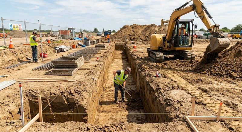 Outdoor Excavation Service