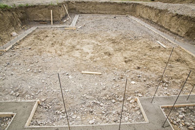 Excavation Site in Spring